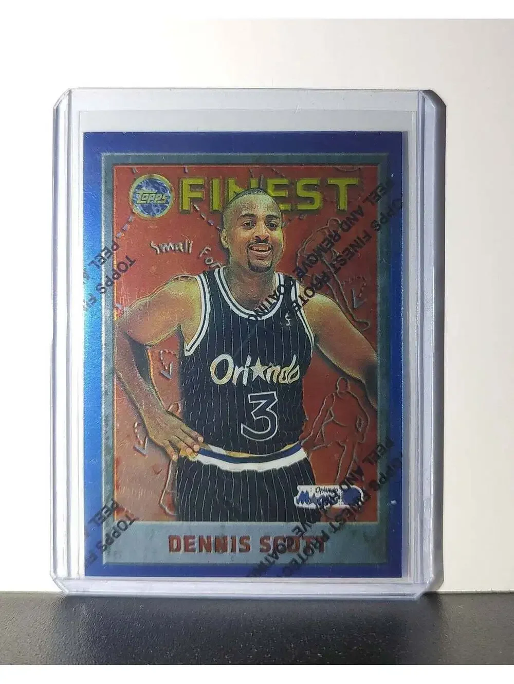 Dennis Scott 1995-96 Topps Finest NBA #199 Card Orlando Magic